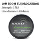 Carp Fluorocarbon Hooklink Boom Line 15/25/35lb Combi Chod Rig Tackle