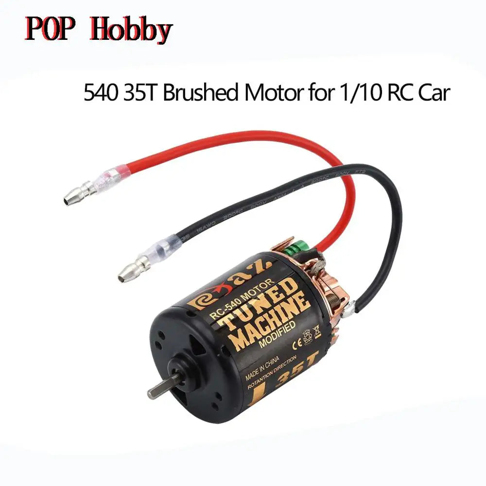 RC Car 540 Brushed Motor ESC Combo 55T 45T 35T 60A for 1/10 Crawler