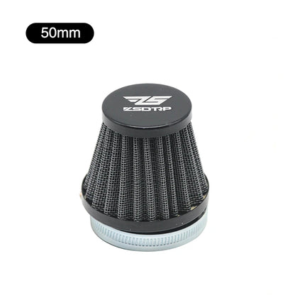 Clamp-on Air Filter for Motorcycle 35mm 38mm 42mm 45mm 50mm 55mm 58mm