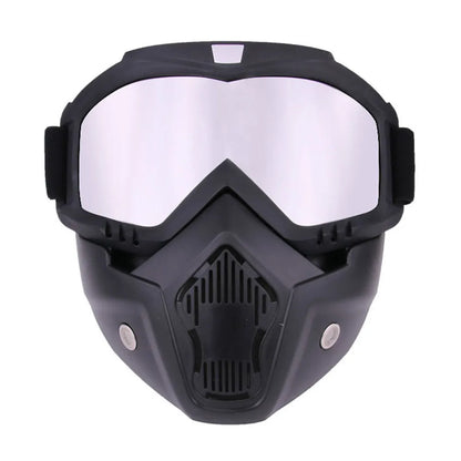 Protective Motorcycle Face Mask Goggles Tactical Riding Motocross Accessories