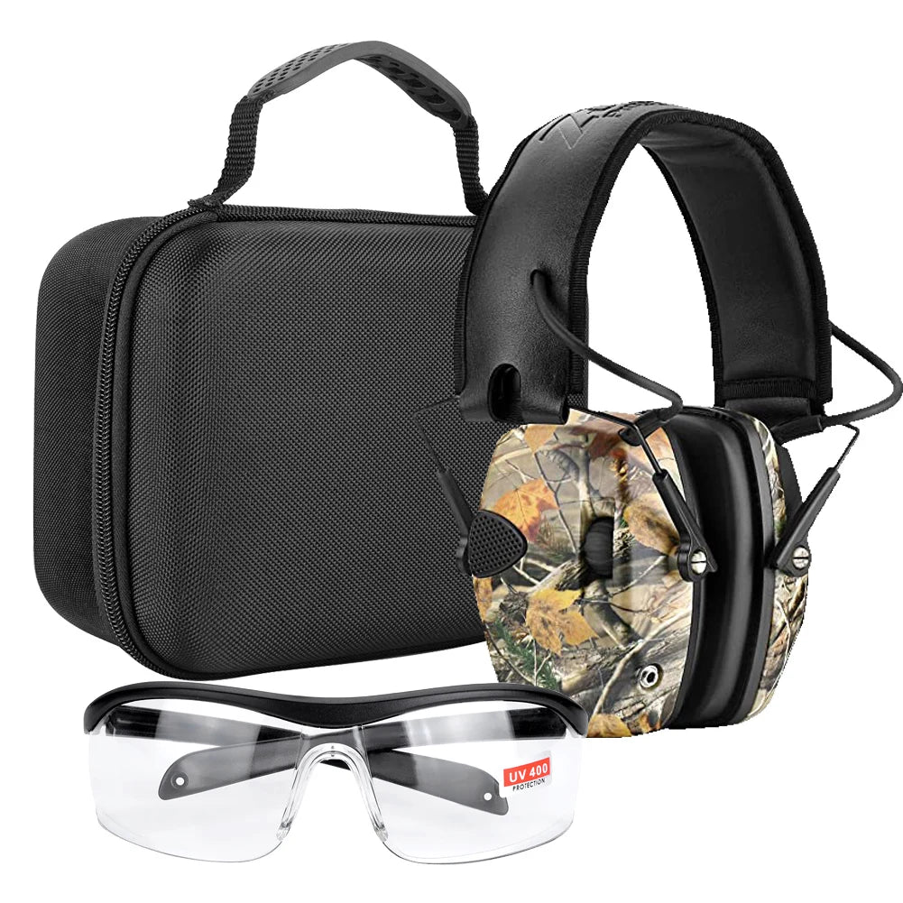 ZOHAN Earmuffs Active Headphones for Shooting Electronic Hearing protection Ear protect Noise Reduction active hunting headphone-EXPROTAS