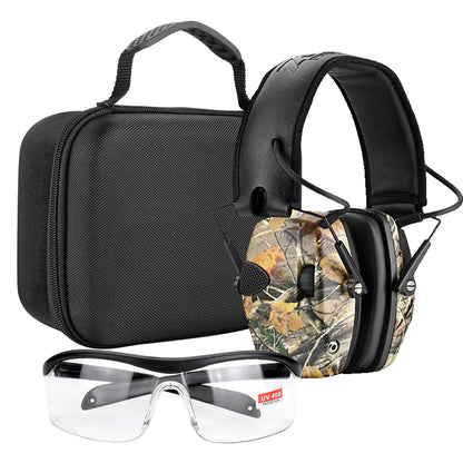 ZOHAN Earmuffs Active Headphones for Shooting Electronic Hearing protection Ear protect Noise Reduction active hunting headphone-EXPROTAS