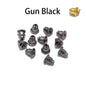 200-2000Pcs Rubber Ear Plug Stoppers Soft Silicone Earring Findings DIY