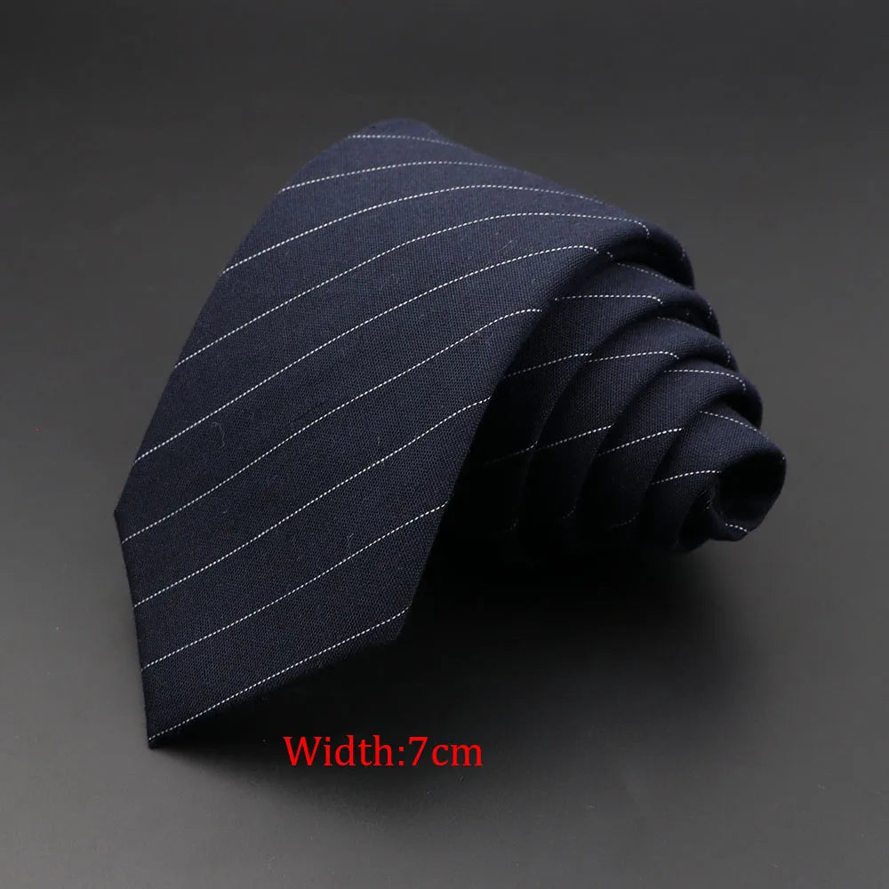 Mens Tie 6cm Slim Solid Classic Necktie for Wedding Party Casual