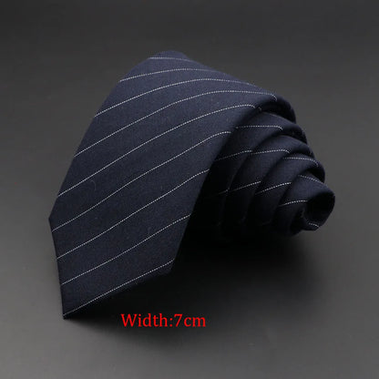 Mens Tie 6cm Slim Solid Classic Necktie for Wedding Party Casual
