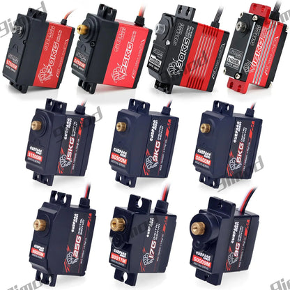 High Speed Metal Gear RC Servo for 1/10 Car (15-30kg Torque Options)