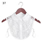 Lace Fake Collar Detachable Women Blouse Lapel Shirt Clothes Accessories