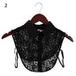 Lace Fake Collar Detachable Women Blouse Lapel Shirt Clothes Accessories