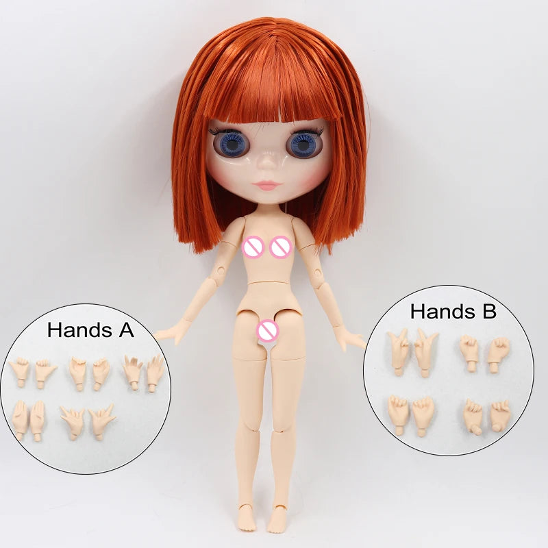 ICY DBS Blythe Doll 1/6 BJD Joint Body 30cm White Skin Random Eyes Anime Gift