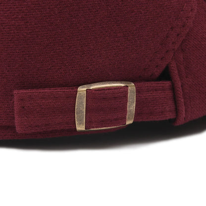 Men's Gatsby Driving Cap Cotton Ivy Newsboy Hat Adjustable Beret