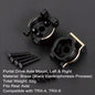 TRX4 Brass Portal Axle Housing Weight System Black 1/10 RC Crawler TRX6