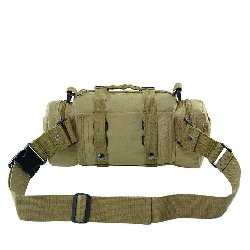 Tactical Pack Waist Bag Outdoor Camping Hiking Molle Pouch Large Capacity