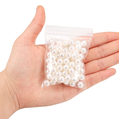1000Pcs Imitation Pearl Beads 3-20mm Round Spacer for Bracelet Making DIY