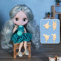 Icy Dbs Blyth Doll 20CM Joint Body Nude DIY Clothes Shoes for Girls