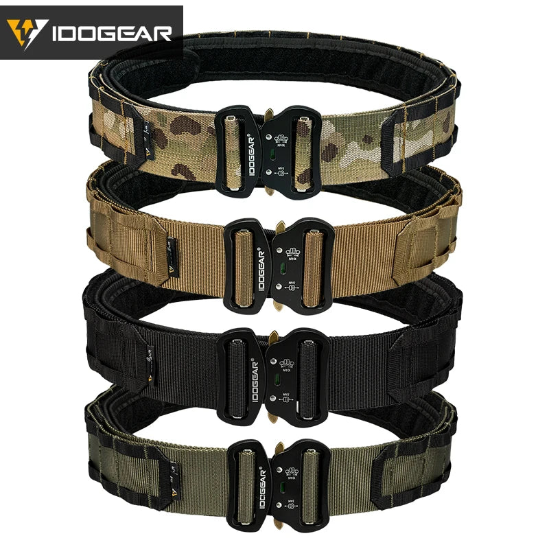 Quick Release Molle Belt Tactical Metal Buckle Hunting 3414