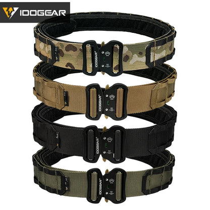 Quick Release Molle Belt Tactical Metal Buckle Hunting 3414