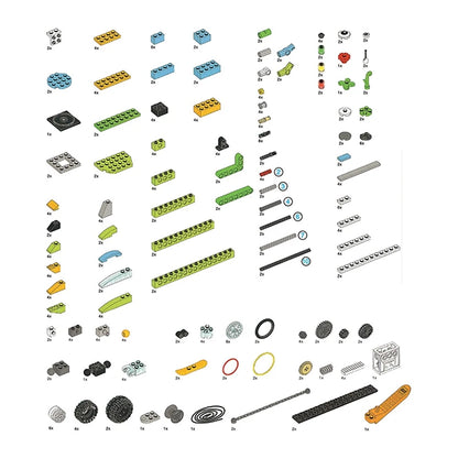 NEW 280PCS Parts WeDo 2.0 Robotics Construction Core Set Building Blocks Compatible with 45300 Scratch 3.0 Educational DIY Toys-EXPROTAS