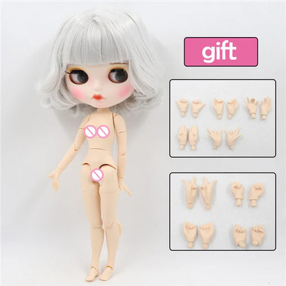 ICY DBS Blythe Doll 1/6 BJD Joint Body 30cm DIY Anime Girl Toy Random Eyes Gift