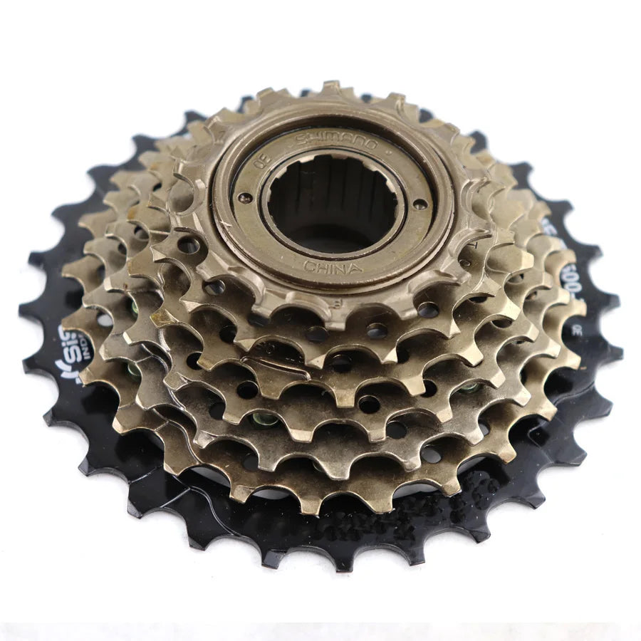 Shimano Speed Bicycle Freewheel 14-28T 7 Speed Bike Cogs Screw-On
