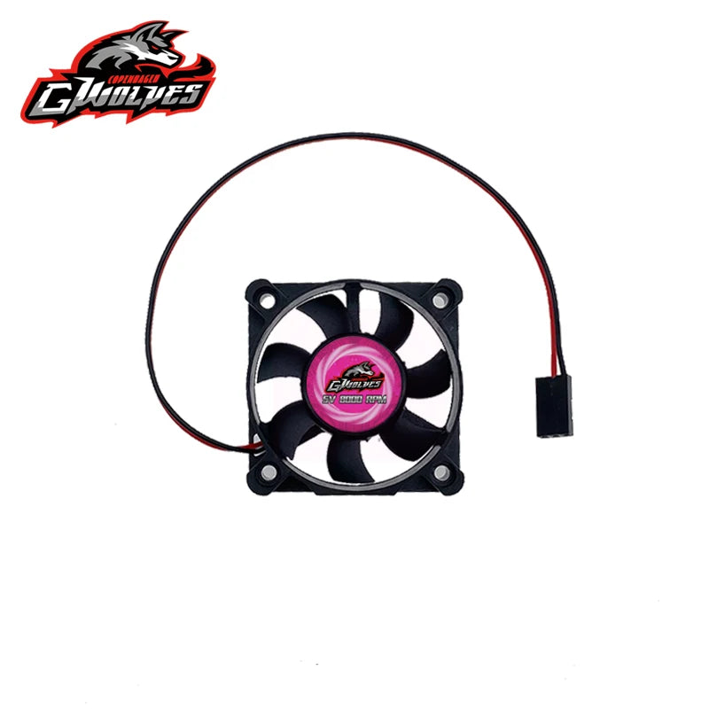RC Motor Cooling Fan 25/30/35/40/50mm 8000RPM ESC Futaba Plug