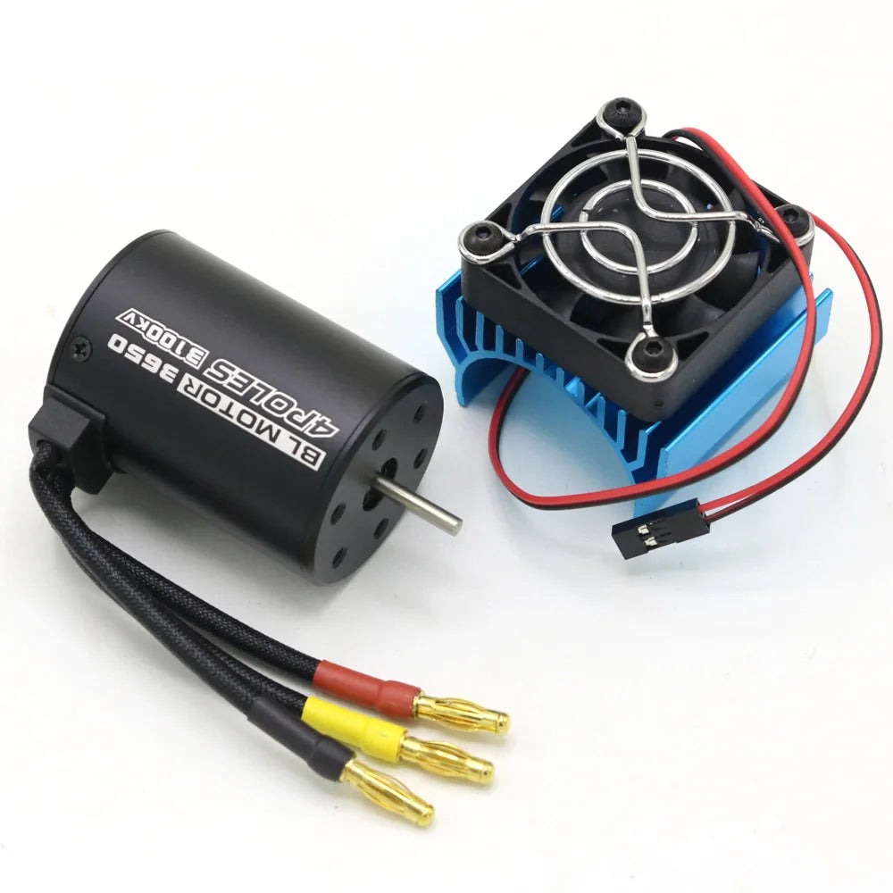 RC Car RC Brushless Motor 3100KV 3900KV 4300KV 5200KV ESC Combo 1/10