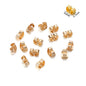 200-2000Pcs Rubber Ear Plug Stoppers Soft Silicone Earring Findings DIY