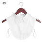 Lace Fake Collar Detachable Women Blouse Lapel Shirt Clothes Accessories