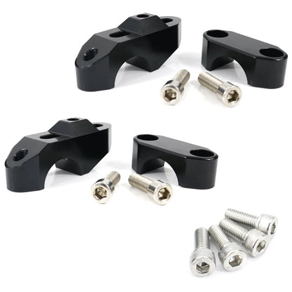 Fit For Triumph Speed Triple 1050 i Street Triple  R/S 675/R Street Triple RS Handlebar Risers Back Moved Fat Bar Mount Riser-EXPROTAS