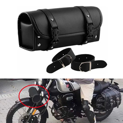 Motorcycle PU Leather Saddlebag Tool Bag for Harley Sportster XL 883 1200