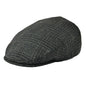 Feinion Men's Wool Blend Flat Newsboy Cabbie Hat Driving Cap