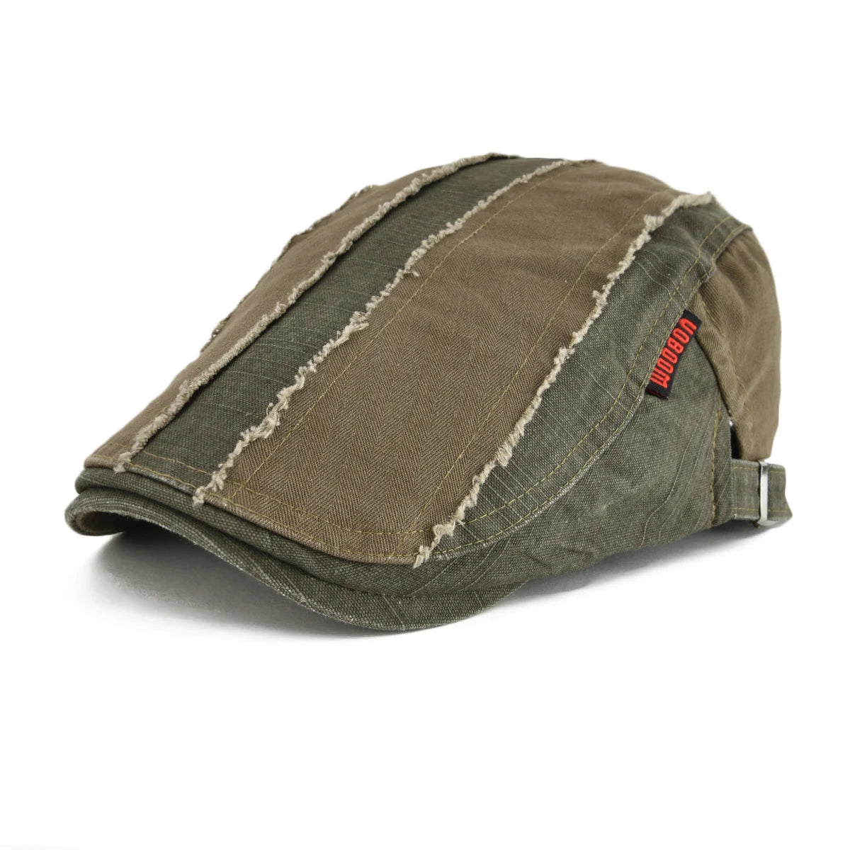 Flat Cap Men Adjustable Retro Newsboy Driving Hat Casual Beret