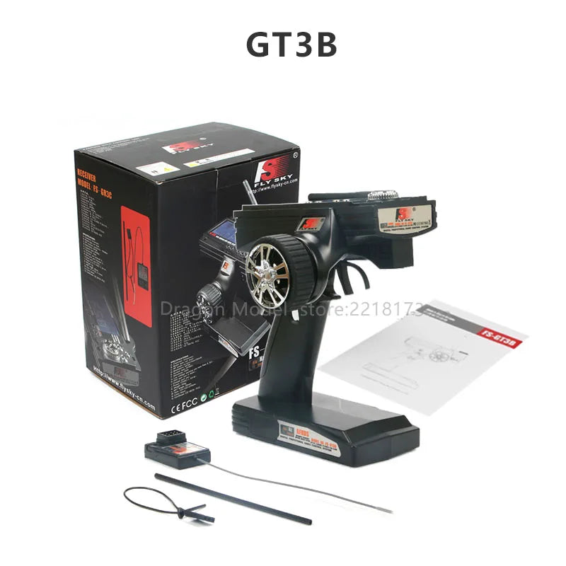 Flysky RC System Controller 3CH Transmitter & GR3E Receiver for Car Boat
