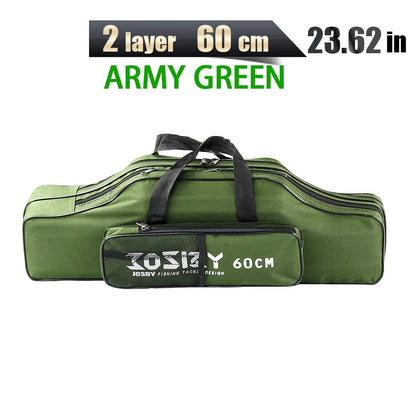 PROXPE 150-180cm Fishing Rod Bag Foldable Carp Pole Storage Carry Case