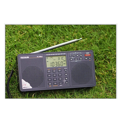 Tecsun PL-398MP Portable DSP Radio FM AM SW Receiver MP3 Player TF Card Stereo - EXPROTAS