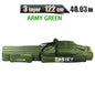 PROXPE 150-180cm Fishing Rod Bag Foldable Carp Pole Storage Carry Case
