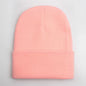 Warm Knitted Cap Beanie Wool Unisex Winter Hat Men Women 24 Colors