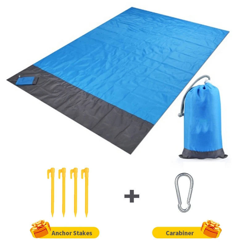Camping Mat 200x210 Waterproof Folding Beach Picnic Outdoor Lightweight