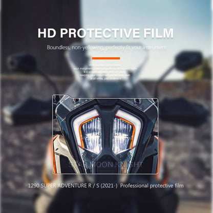 Instrument Screen Protector Film for KTM 1290 Super Adventure S R 2021-2022