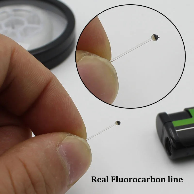 Carp Fluorocarbon Hooklink Boom Line 15/25/35lb Combi Chod Rig Tackle