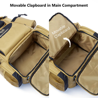 Bassdash Fishing Tackle Bag Multifunctional Backpack Lightweight Tactical Box