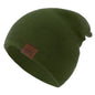 Unisex Beanie Hat Warm Soft Knitted Casual Winter Hat for Men & Women