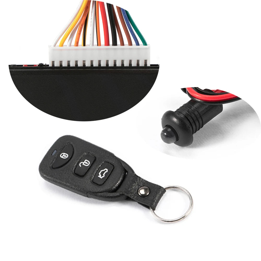 Universal Car Alarm Systems Auto Remote Central Kit Door Lock Keyless APP With Remote Contr Entry System Central Locking-EXPROTAS