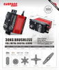 High Speed Metal Gear RC Servo for 1/10 Car (15-30kg Torque Options)