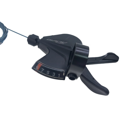 Shimano Alivio M3100 9-Speed Shifter Lever + RD-M3100 SGS Rear Derailleur Set