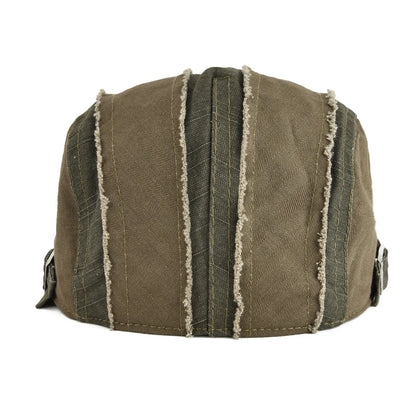 Flat Cap Men Adjustable Retro Newsboy Driving Hat Casual Beret