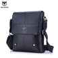 BULLCAPTAIN Men’s Leather Messenger Shoulder Bag Business Handbag