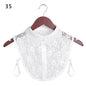Lace Fake Collar Detachable Women Blouse Lapel Shirt Clothes Accessories