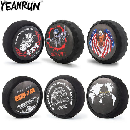 RC Tires Cover 60x120mm Spare for 1/10 Crawler TRX4 SCX10 D90
