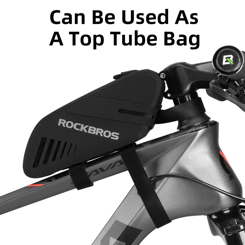 Rockbros Waterproof Tail Bag Bicycle Saddle Storage Panniers MTB 0.6L