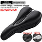 ROCKBROS Silicone Bicycle Saddle Hollow Breathable MTB Bike Seat Cover Pad